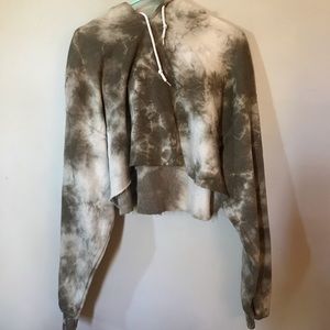 crop too hoodie
